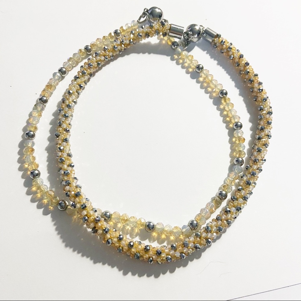 2 Talbots beaded necklaces - interchangeable
